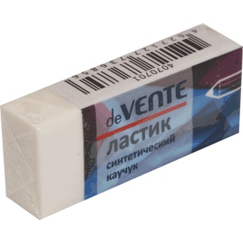 Ластик deVente 40*16*10мм.