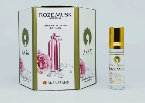 Духи маслянные AKSA 6мл. жен. Roze musk (уп.6)