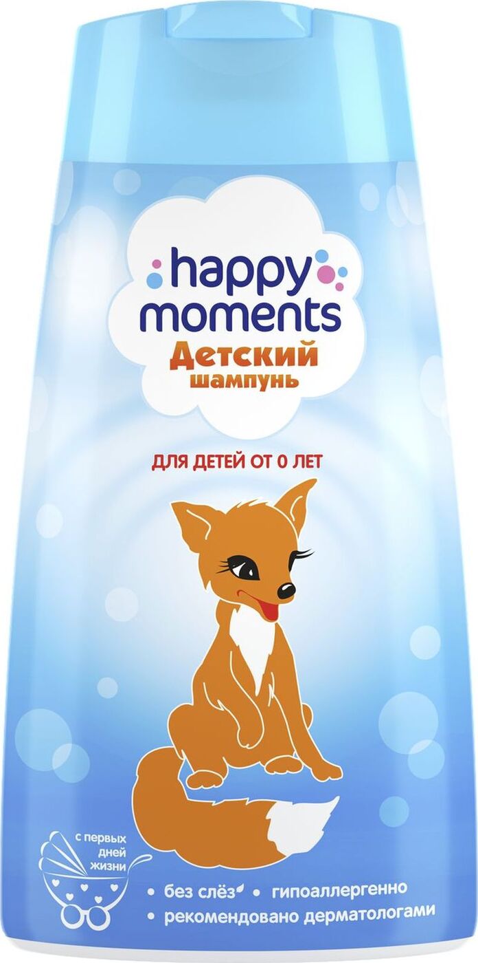 Шампунь Happy Moments 240мл. Лисичка 0+