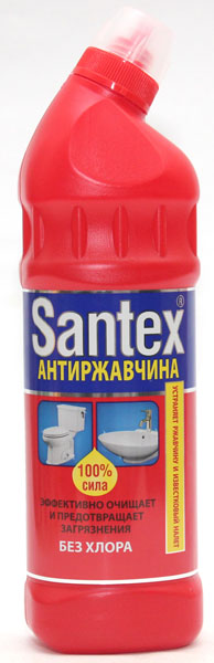 Ср-во Santex 750мл. д/туалета Антиржавчина