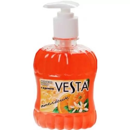 Мыло жидк. Vesta 315мл. Апельсин Дозатор (15)