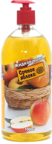Мыло жидк. Особая серия 1л. Сочное яблоко***