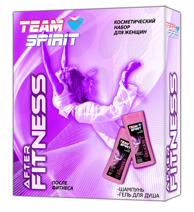 ПН/ЖЕН. Team Spirit После фитнеса (шамп+ гель) 00164