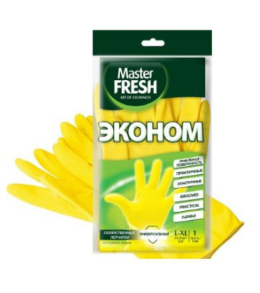 Перчатки Латексные Master FRESH эконом L/XL 1пара. (100)