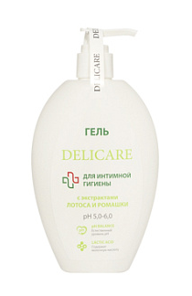 Мыло жидк. Delicare 270мл. интим. Лотос и ромашка (12)