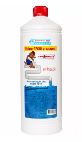 Ср-во Щекинский очиститель труб 1л. белый