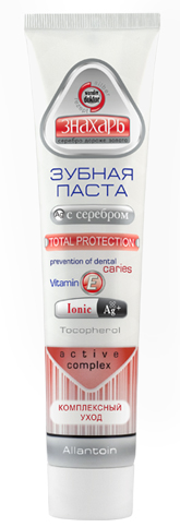 Зубн.паста Знахарь 150гр. Total protection