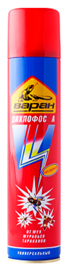 Дихлофос-репеллент Варан 300мл. СИНИЙ Универсал 341606 (12)