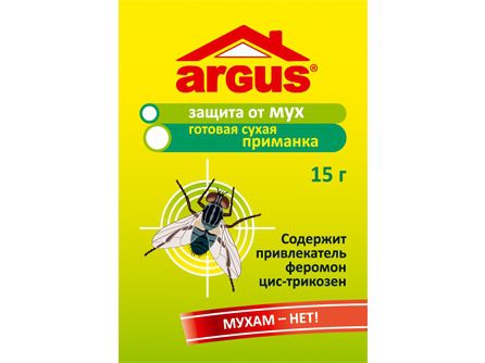 Инсектицид от мух Argus 15г. (100)***