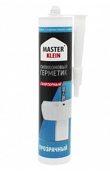 Герметик силиконовый Master Klein 280мл. санитарный прозрачный