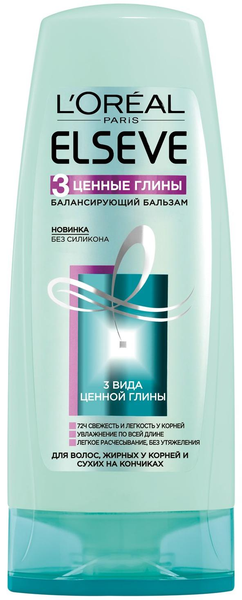 Бальзам Loreal Elseve 400мл. Глина