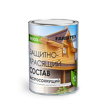 Пропитка FARBITEX ПРОФИ WOOD Декор-защита Тик 750мл. (8)