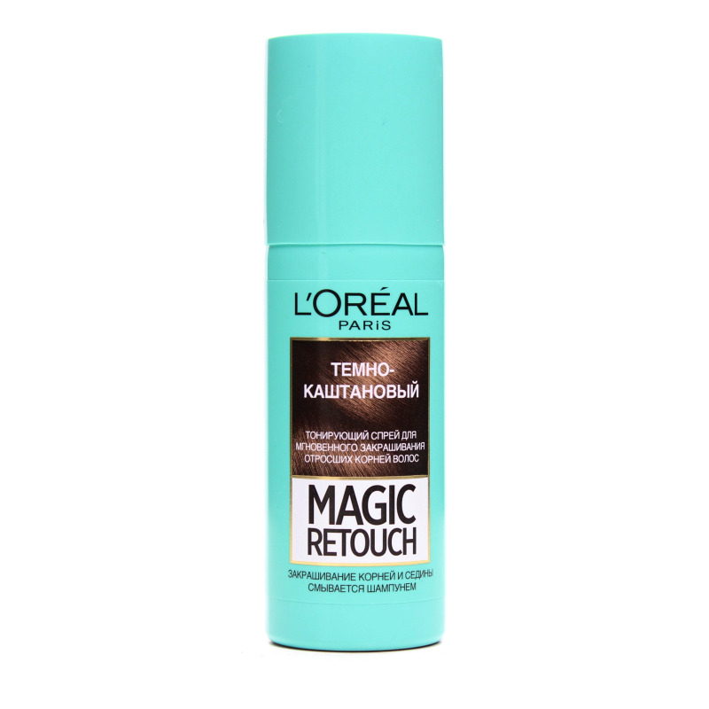 Спрей д/волос Loreal Elseve 75мл. тонирующий 2 Темно-каштановый