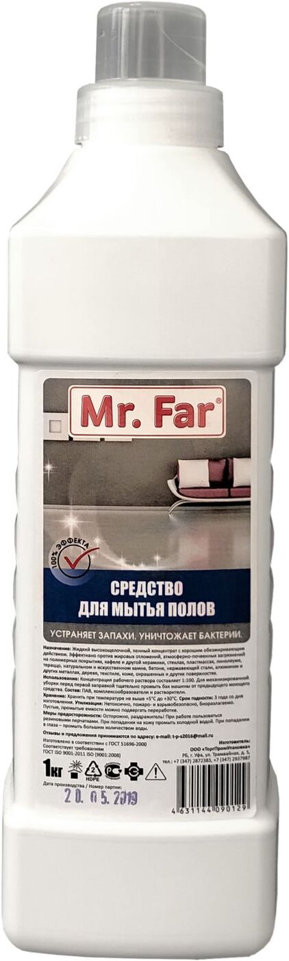 Ср-во Mr.Far 1л. для мытья полов