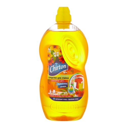Стир.жидкость Chirton 1.81л. Для цветных тканей Гавайские цветы