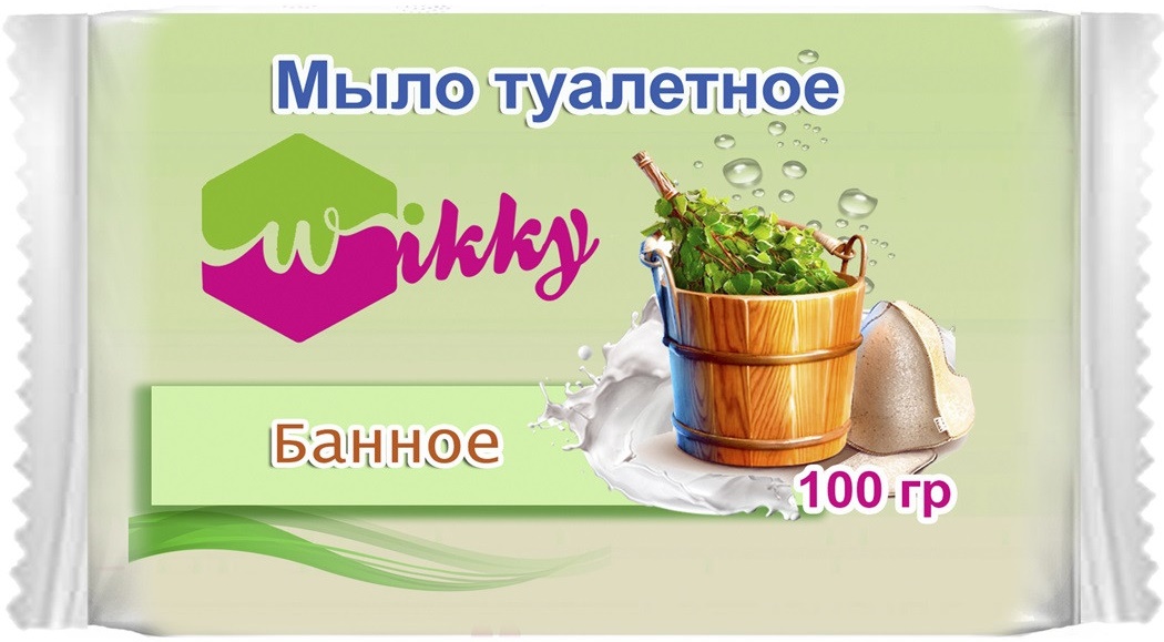 Мыло Wikky 100г. Банное (72)
