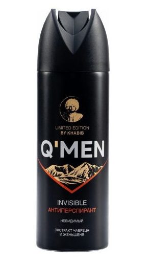 Дез. спрей QMEN 200мл. муж. Невидимый Чабрец и женьшень (6)