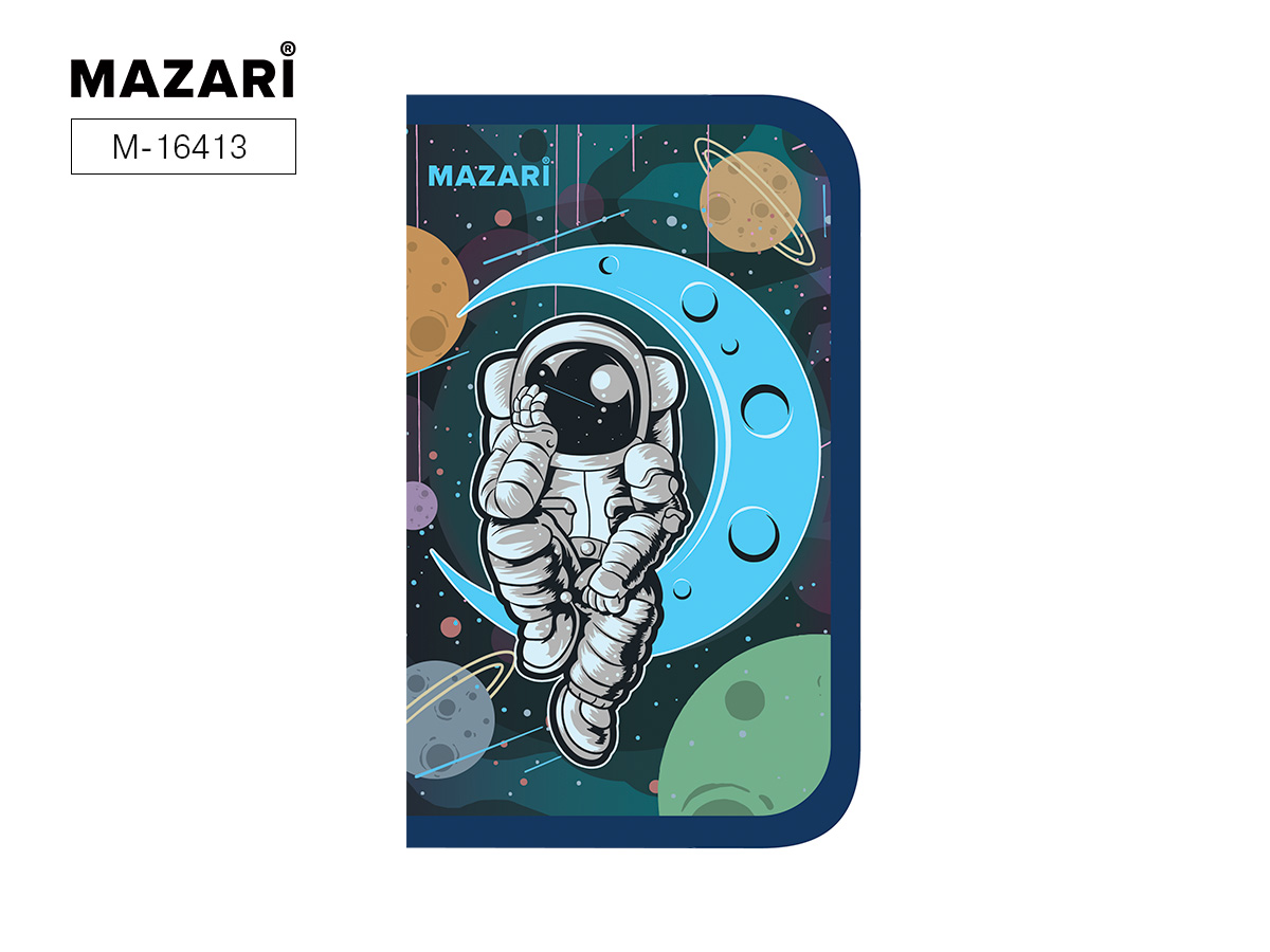 Пенал 1отд. Mazari Astronaut 190*115*30