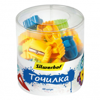 Точилка 1отв. Silwerhof ручная(48шт)