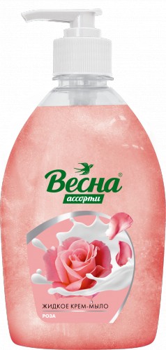 Мыло жидк. Весна 500мл. Роза с дозатором 5224 (10)