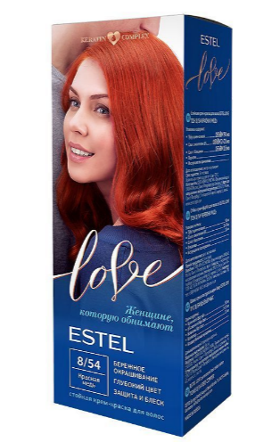 Краска д/волос Estel Love 8/54 Красная медь (10)