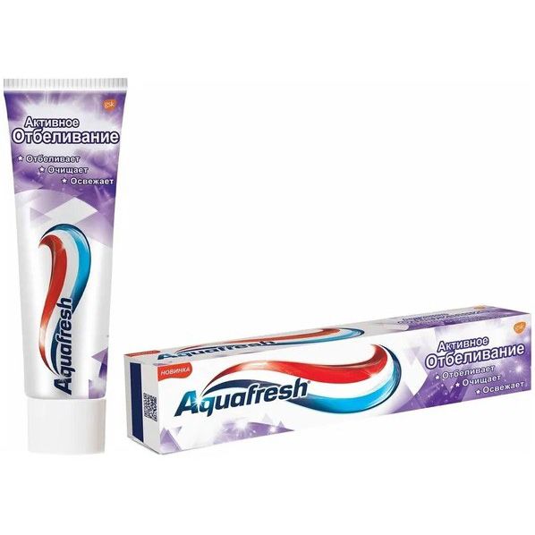 Зубн.паста Aquafresh 125мл. Активное отбеливание