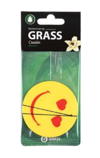 Ароматизатор автомобильный Grass Smile Ваниль (50)