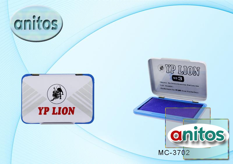 Штемпельная подушка №2 синяя YP Lion 100*70