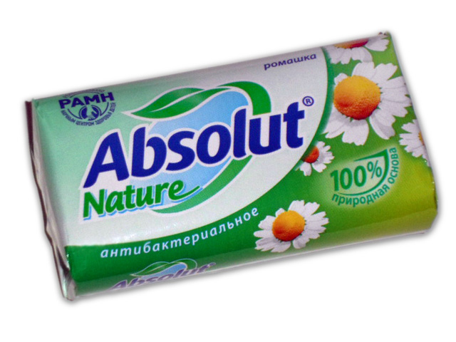 Мыло Абсолют 90г. Nature Масло ромашка 6062 (уп.6) (72)