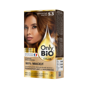 Краска д/волос Only Bio COLOR 5.3 Золотистый каштан