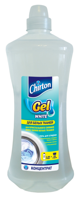 Стир.гель Chirton 1,54л. Для белых тканей