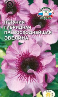 Семена Петуния Эвелина F1 крупноцв. розовая Седек (уп.10)
