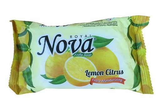 Мыло Nova Fruity 150г. Лимонный цитрус (48)***