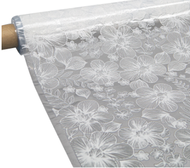 Клеенка столовая LACE 1,37х22м 020 white