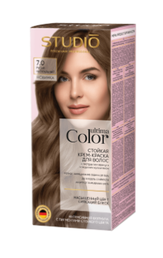 Краска д/волос Studio Ultima Color 7.0 Русый натуральный (8)