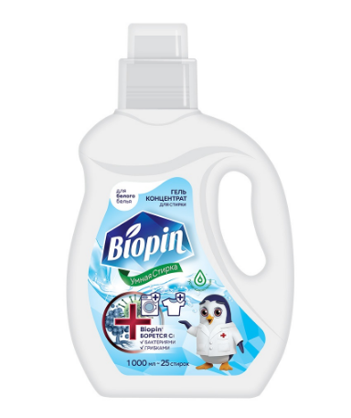 Стир.гель Biopin 1л. Белые ткани (5)
