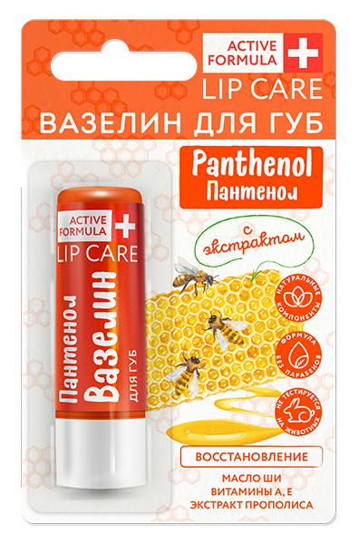 Вазелин д/губ Восстановление с пантенолом 4,2г.