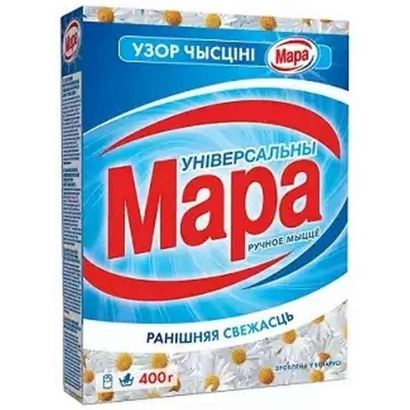 Стир.порошок Мара авт. 400г. Утренняя свежесть