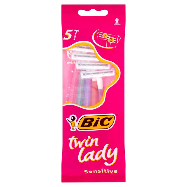 Станки Bic Twin Lady одноразовые 5шт. (20)