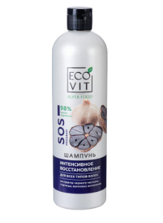 Шампунь ECOandVIT 500мл. SOS интенсивное восстановление для всех типов волос