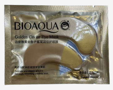 Патчи д/глаз Bioaqua с экстр. красной икры