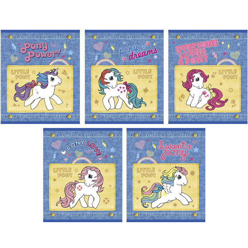 Тетрадь 48л. КЛ. Канц-Эксмо "My Little Pony". Джинсовые пони