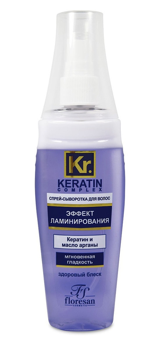 Спрей д/волос KERATIN COMPLEX 135мл. Эффект ламинирования