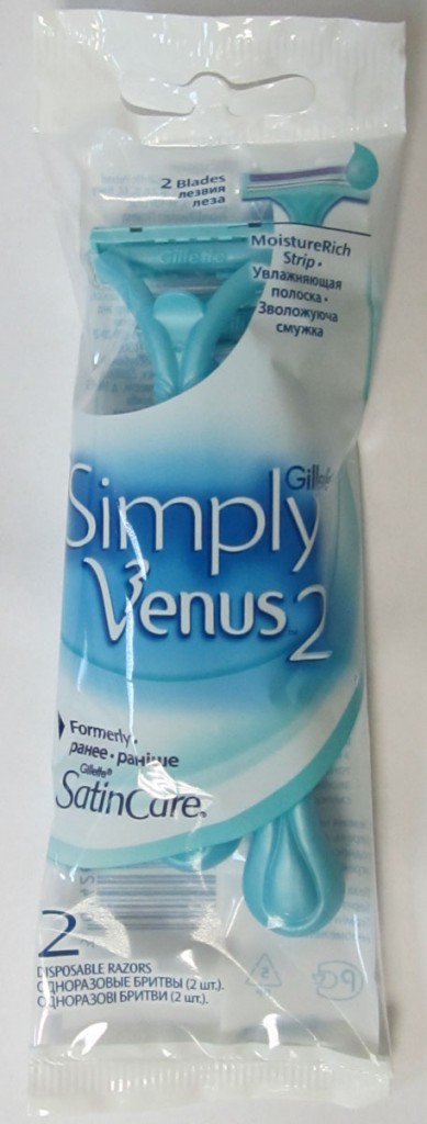 Станки Gillette Simply Venus2 2шт. (144)