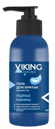 Гель д/бритья Викинг 150мл. Ледяные равнины