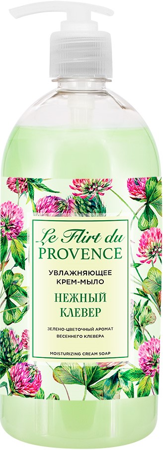 Мыло жидк. Le Flirt 1л. Нежный клевер (6)