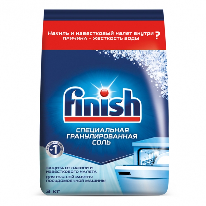 Соль для посудомоечных машин Finish 3кг.