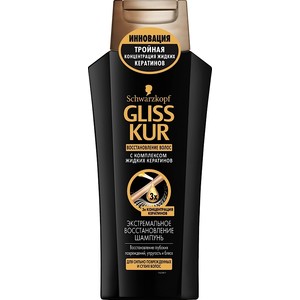 Шампунь Gliss Kur 400мл. Экстрем. Восстановление (12)