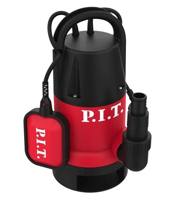 Насос дренажн. PIT PSW1100-W 1100Вт, напор 12м, производ 300л/мин.гряз.вода