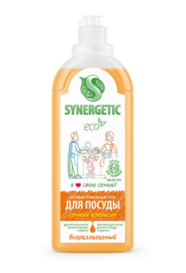 ЖМС Synergetic 1л. Концентрат Сочный апельсин (8)